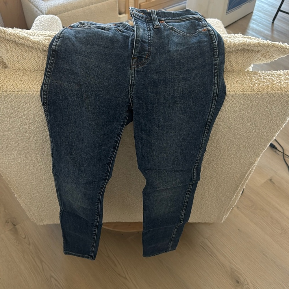 Madewell high rise skinny jeans